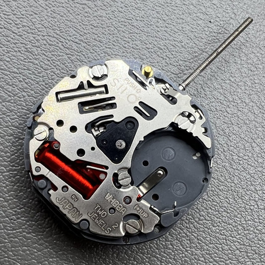 Japan VH88A quartz movement watch accessory dial featuring small second subdials at 2, 6, 10, and 5 o?clock positions for precise timekeeping.