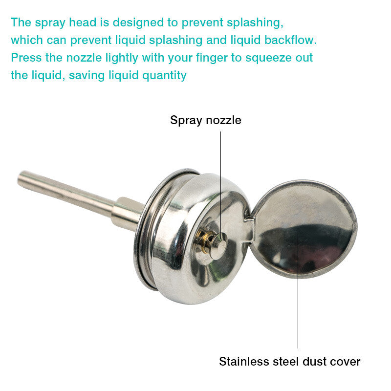 150ml Press-type Glass Alcohol Bottle Anti-static Watch Phone Repair Tool