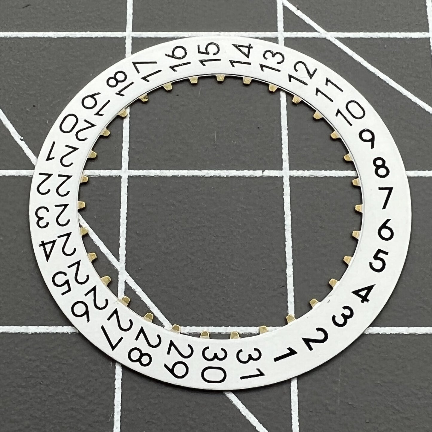 OM Font Date Disk Date Wheel Disk for ETA 2824 Date At 3 Movement