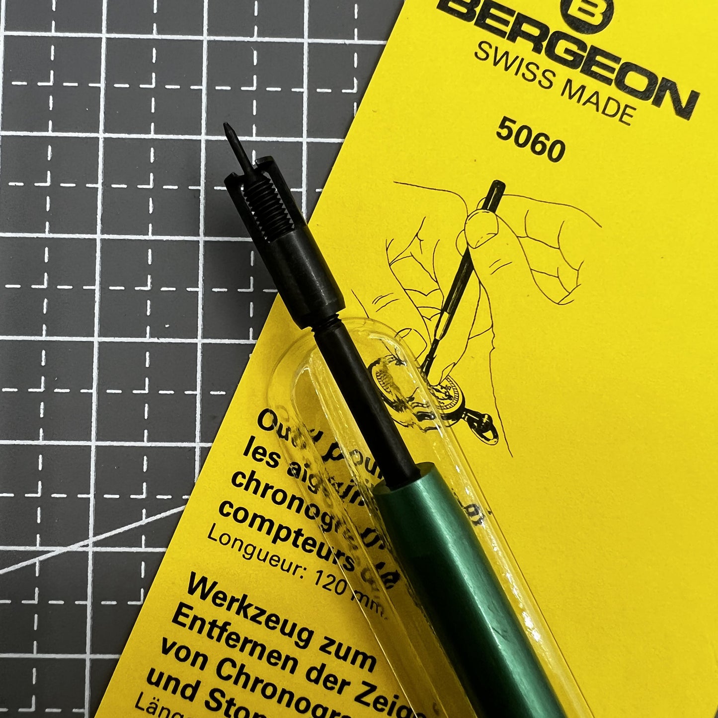 Swiss Bergeon 5060 Tool To Remove Hands From Chronographs And Timers
