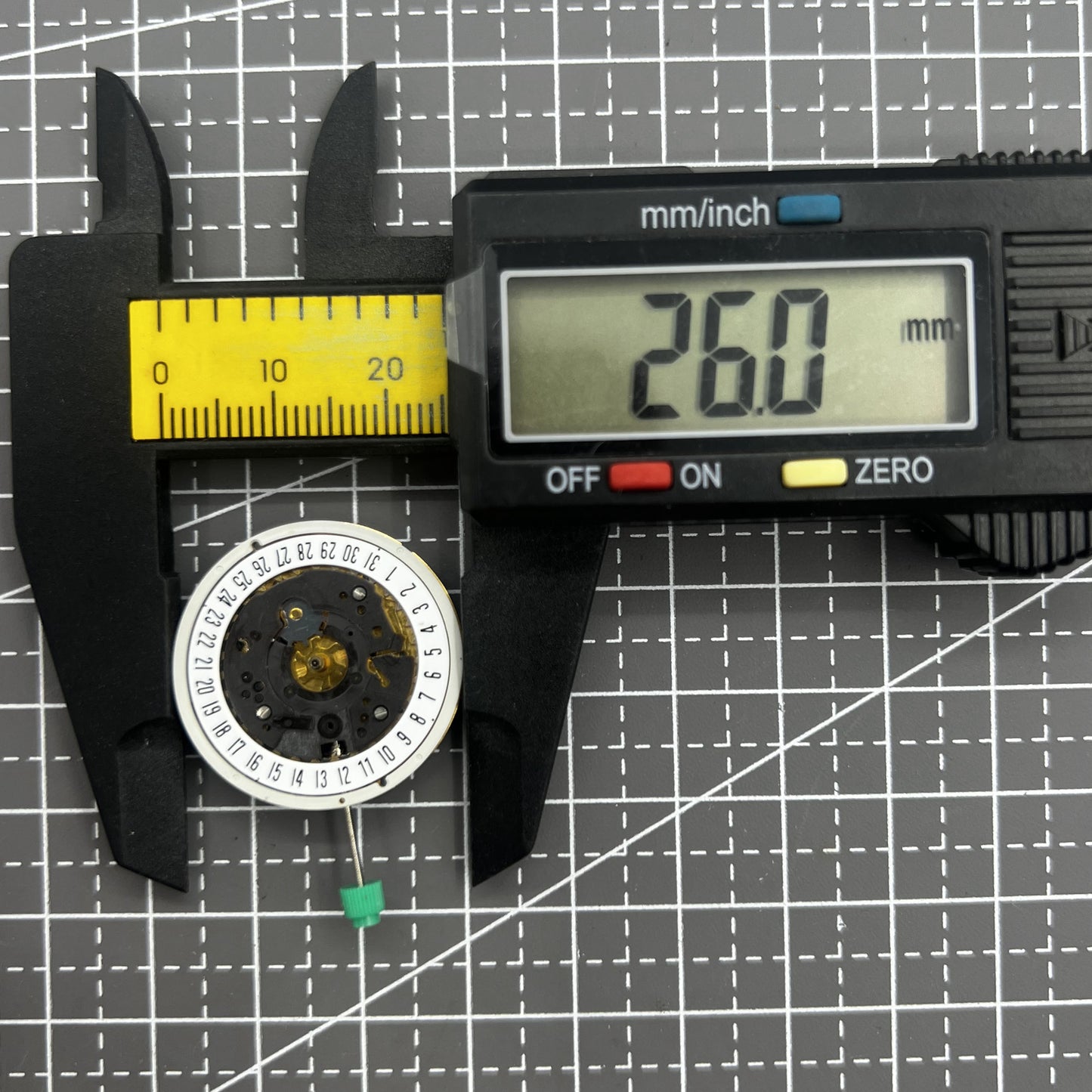 ISA 8172 quartz watch movement by ISA, precise replacement for watch repair and maintenance.
