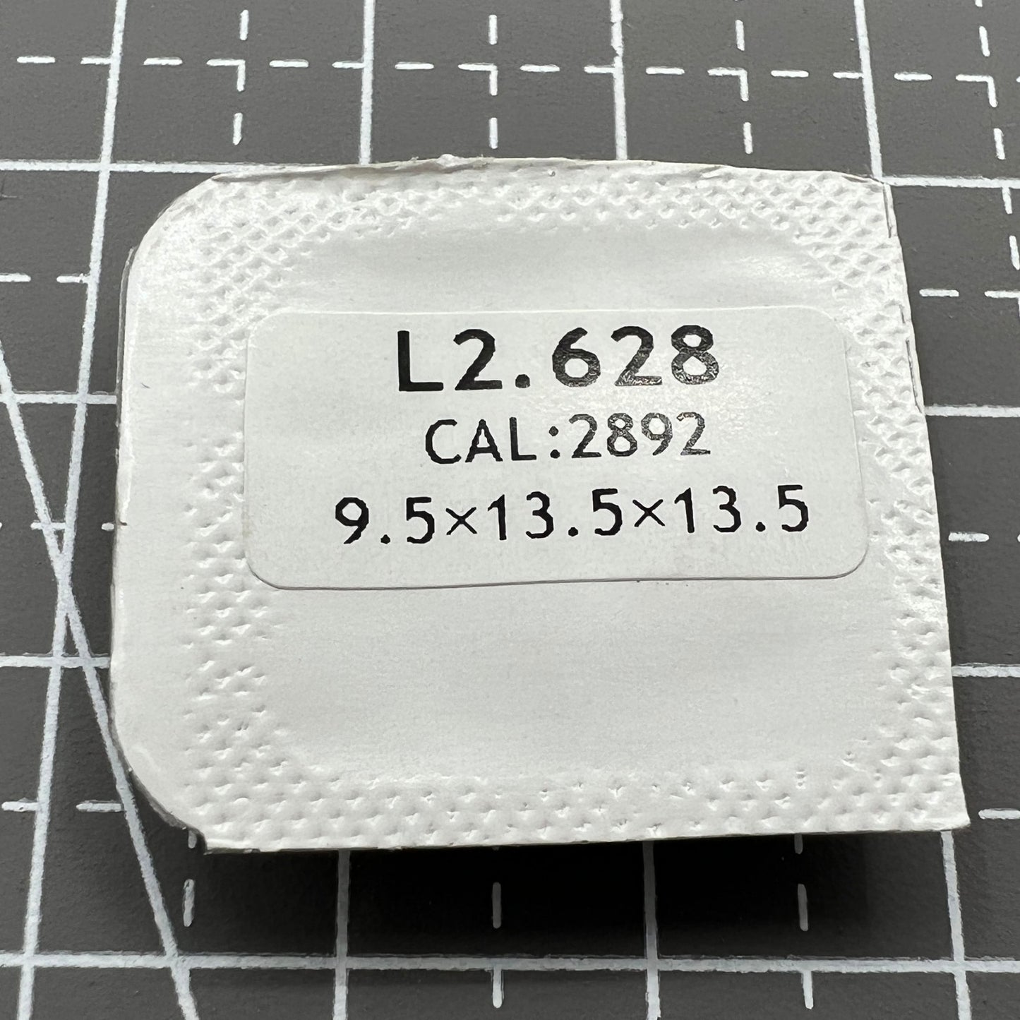 Blue baking finish watch hands, compatible with ETA 2892, 2824, and 2836 movements for precise repairs.