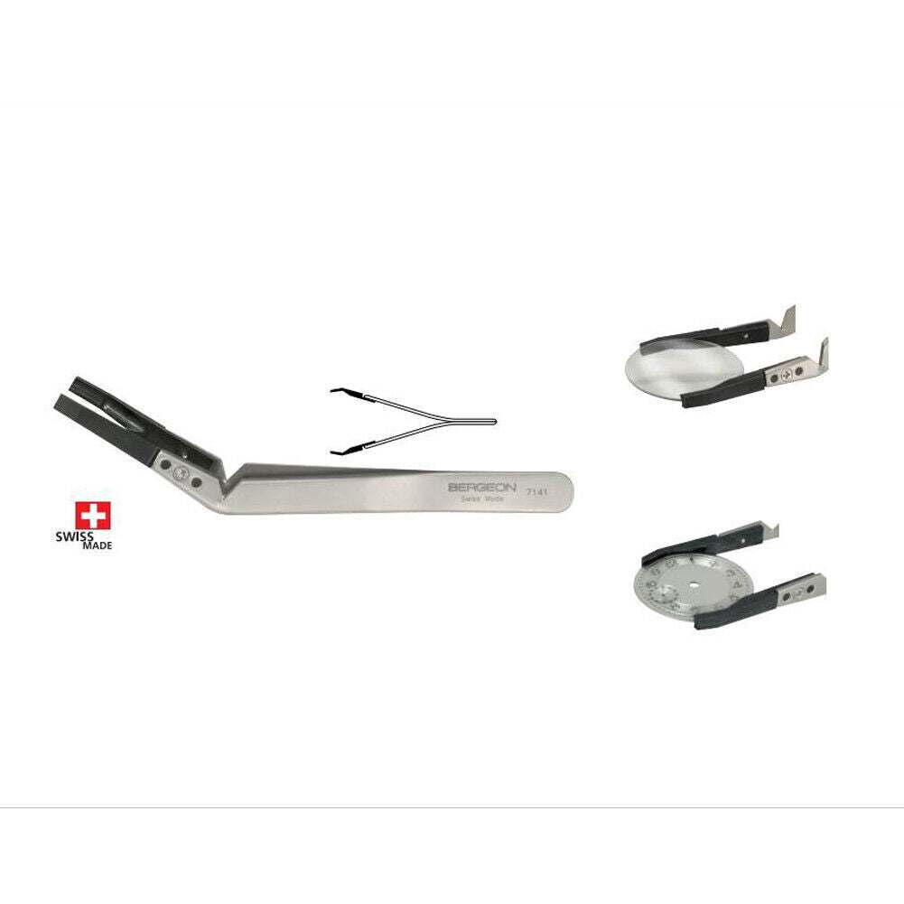 Bergeon 7141 Pinzette für Brillen