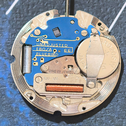 Swiss Made ETA 701.211 quartz movement with 3 hands, precision watch part replacement by ETA