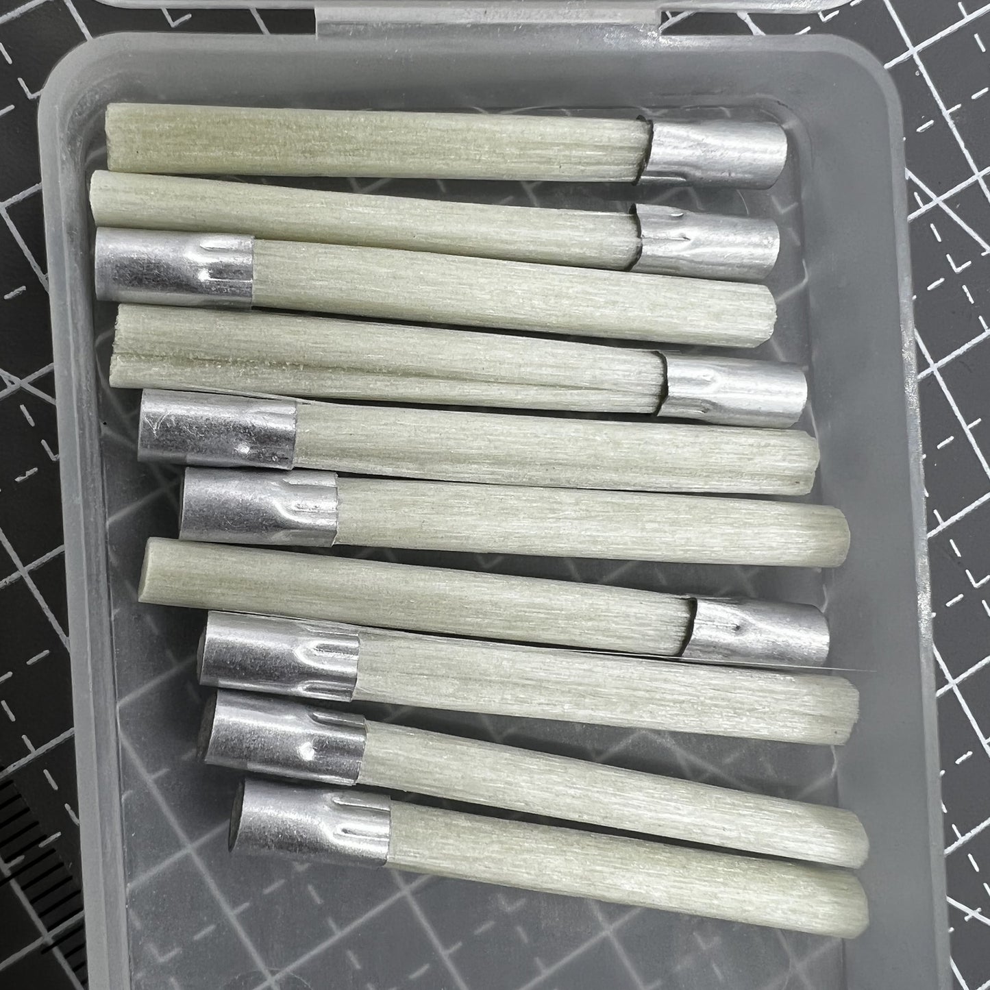 Swiss Bergeon 2834-S Glass Fibre Scratch Brush Refills Pack of 10 PIECES