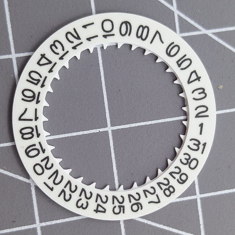 Luminous Date Disk Wheel Date Wheel Fit for Movement NH35 Date At 3
