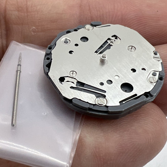 Japan Made Hattori Epson TMI VD79 VD79A quartz watch movement, precise timekeeping component.