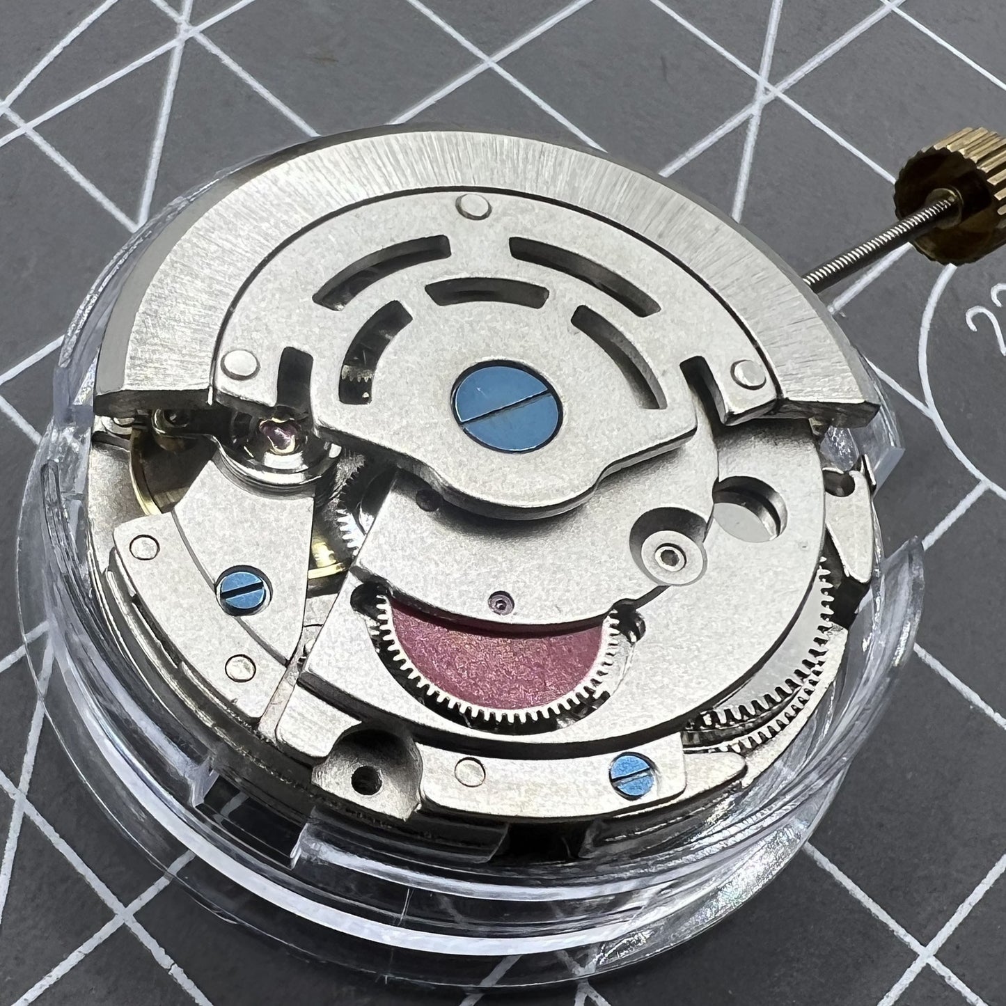 Dandong 8217 Silver Multifunctional Automatic Mechanical Movement