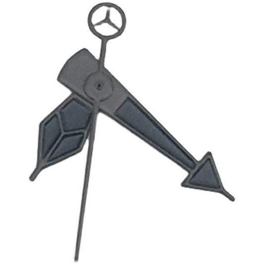 Precision 8x12.5x12.5mm watch hands set compatible with NH35A/NH36A, A42 movement.