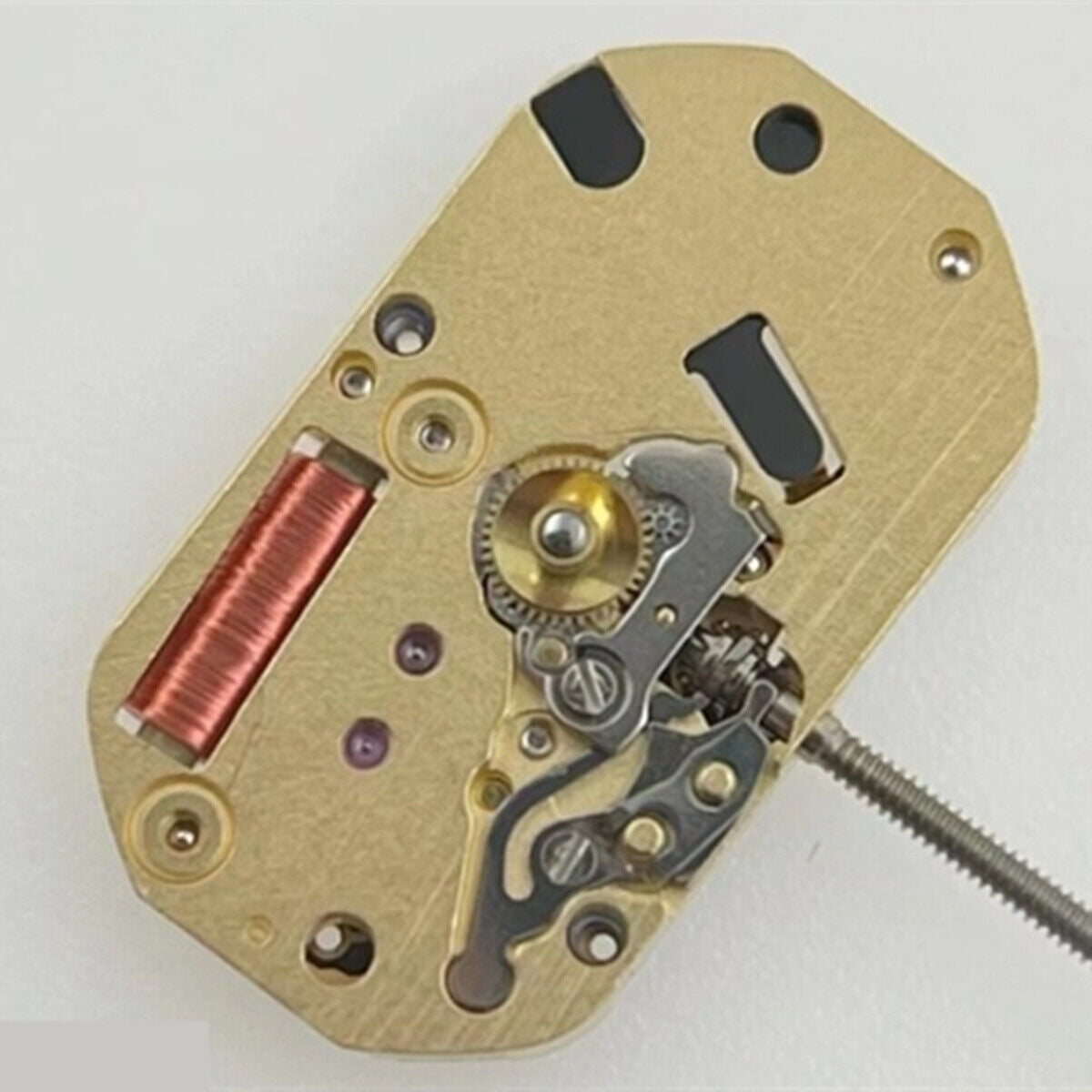 Swiss Movement ETA 280.002 quartz watch mechanism with 2-hand design, offering precise timekeeping and durability.