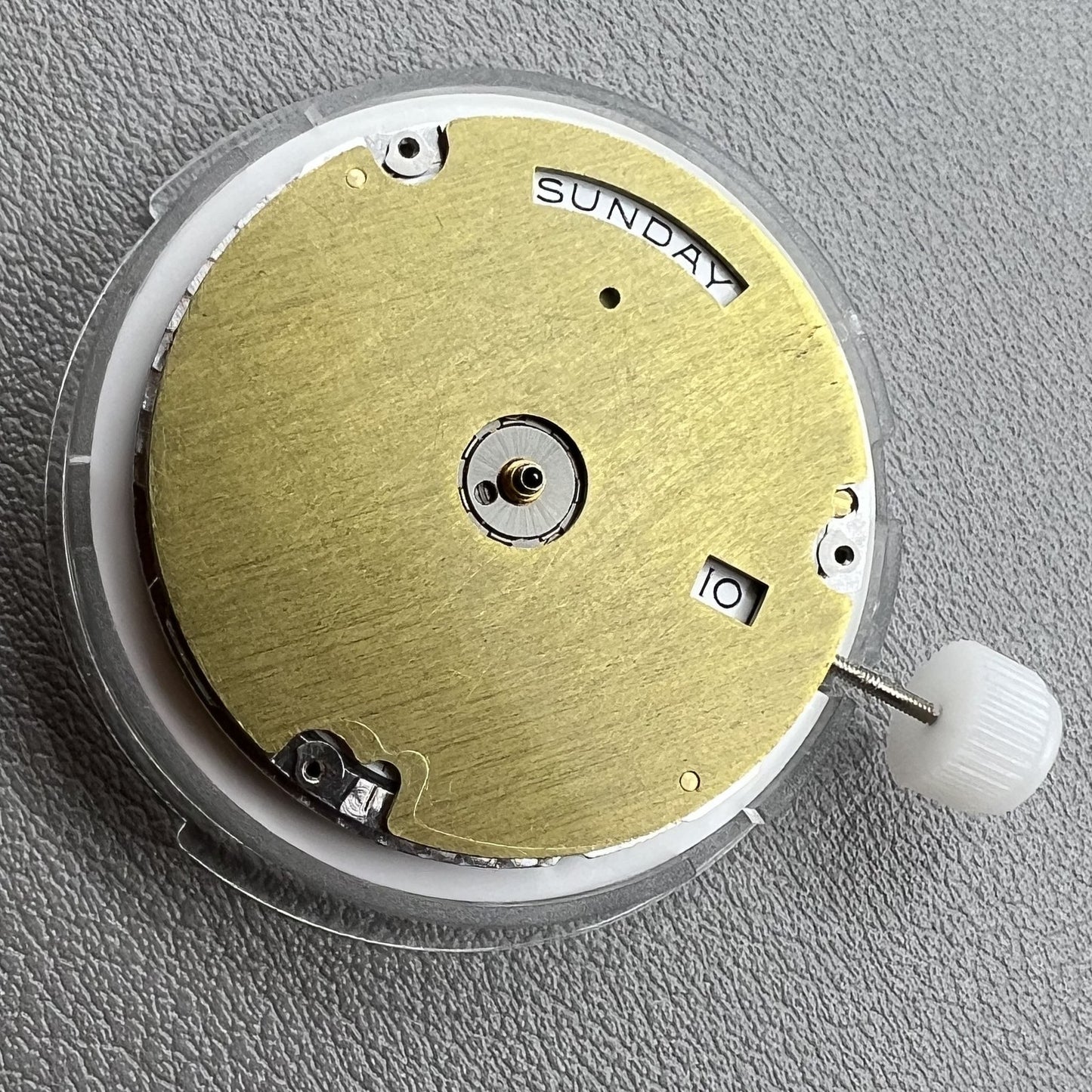 China Made Ref.3255 Automatic Mechanical Movement Narrow Disk Double Calendar