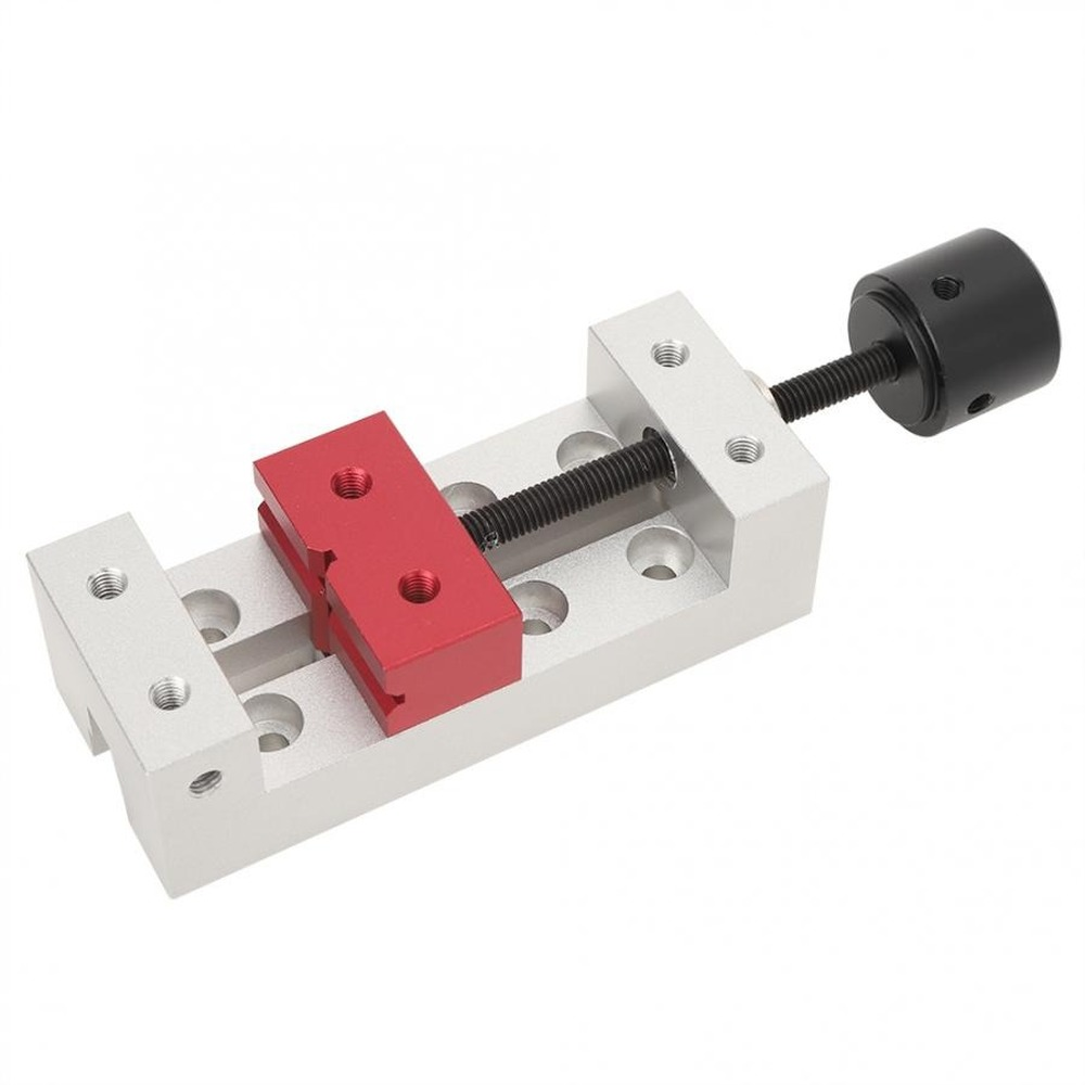 50mm Mini Aluminum Clamp Bench Table Vise Drill Press Fixing Tool Carving Bench