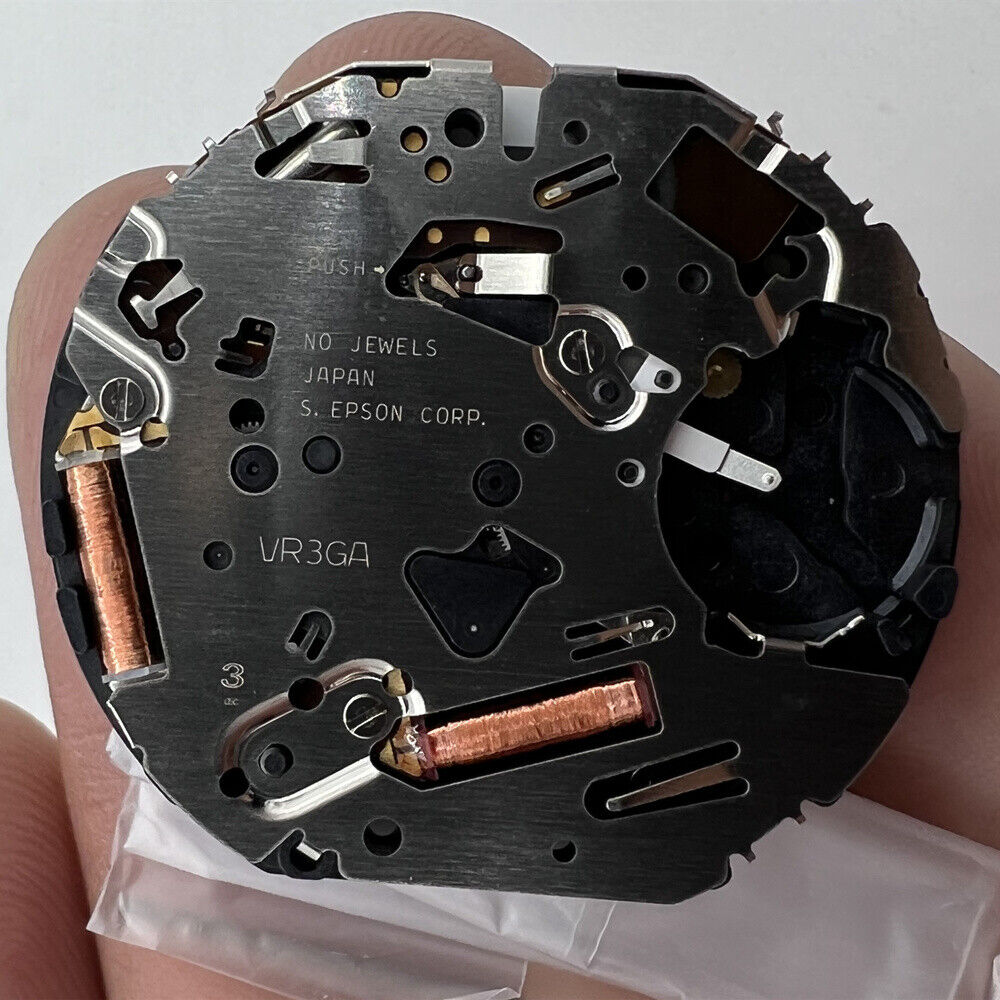 Hattori Epson TMI VR3G quartz watch movement, precision Japan-made mechanism for accessories