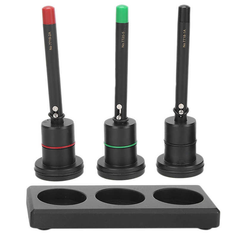 Black stand holder for BG Automatic Precision Oilers 7718-7720, offering stable and organized tool storage.