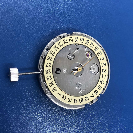 DG2813 Automatic Mechanical T16 watch movement with 3-hand display and single calendar feature, precision replacement part.
