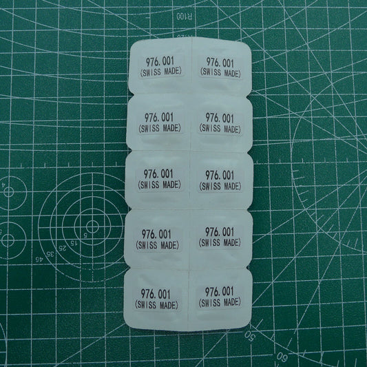 Wholesale battery fixing plate for ETA976.001 quartz watch movement, durable and precise replacement part.