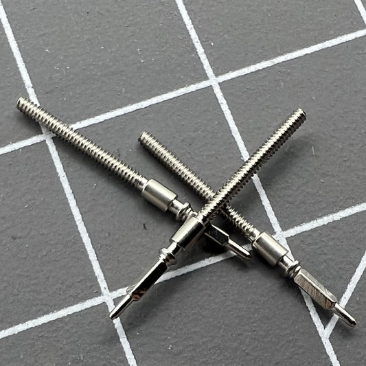 Set of 3 watch winding stems, compatible with ETA 2783 2784 2789 movements, for precise repairs.