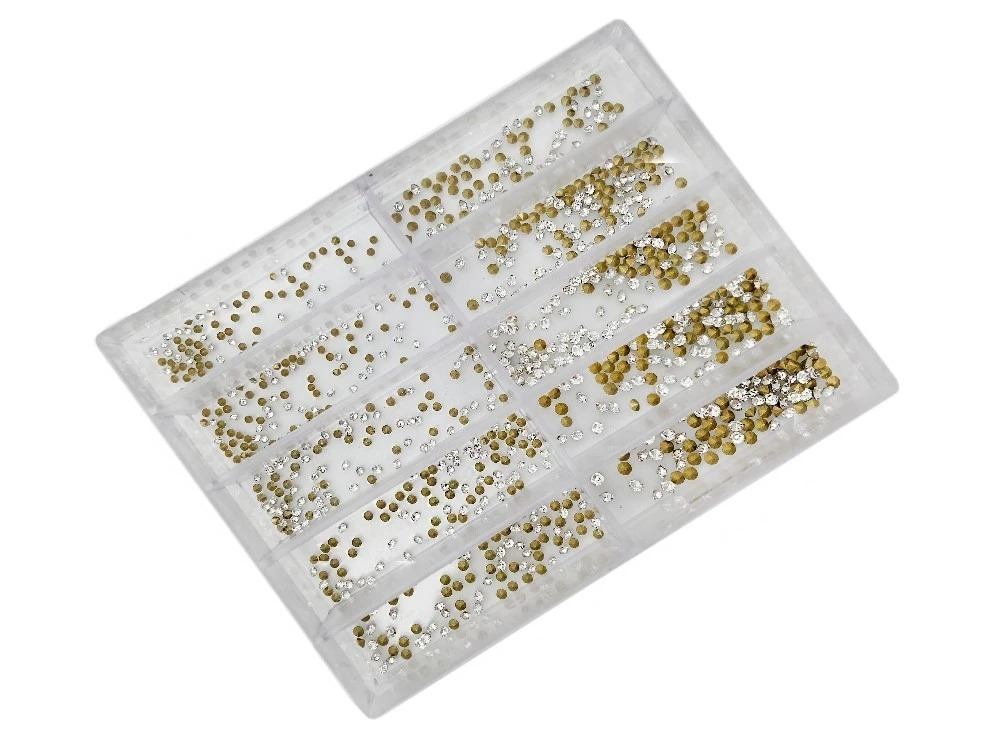 10 tailles 1000 PCS/set Pièces de montre Moyen-Orient Strass Diamant Horloger