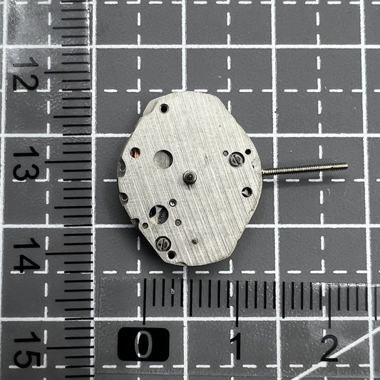 Seiko V253A quartz watch movement with sub-second hand, vintage style, old stock accessory.