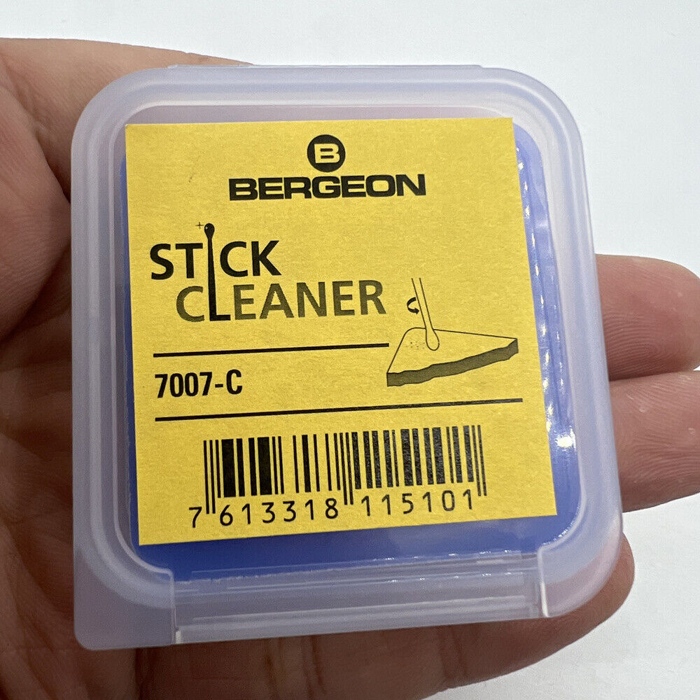 Bergeon 7007-C watch cleaning swabs designed for precise dirt removal from delicate watch components.