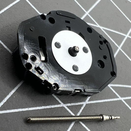 Hattori Epson TMI PC20 quartz watch movement, Japan-made precision for reliable timekeeping.