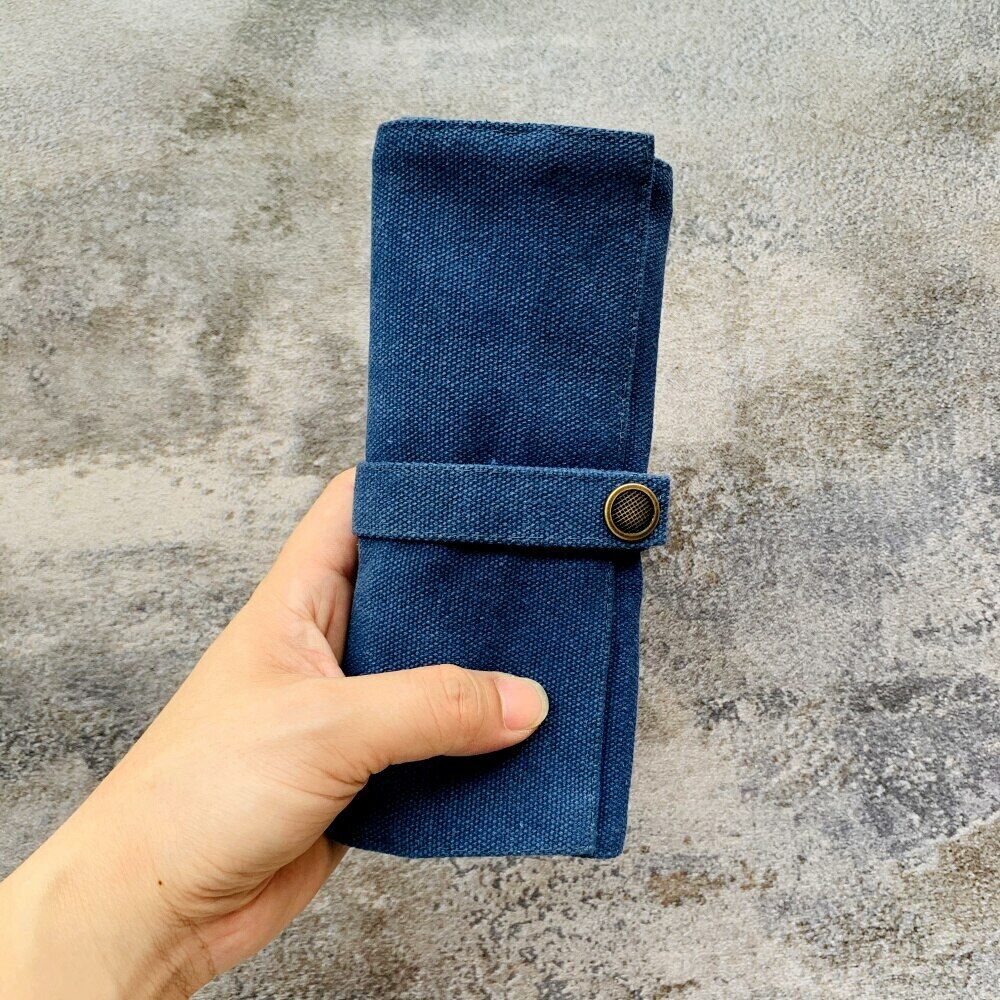 Durable nylon storage bag for Apple Watch bands, perfect for travel and organizing accessories.