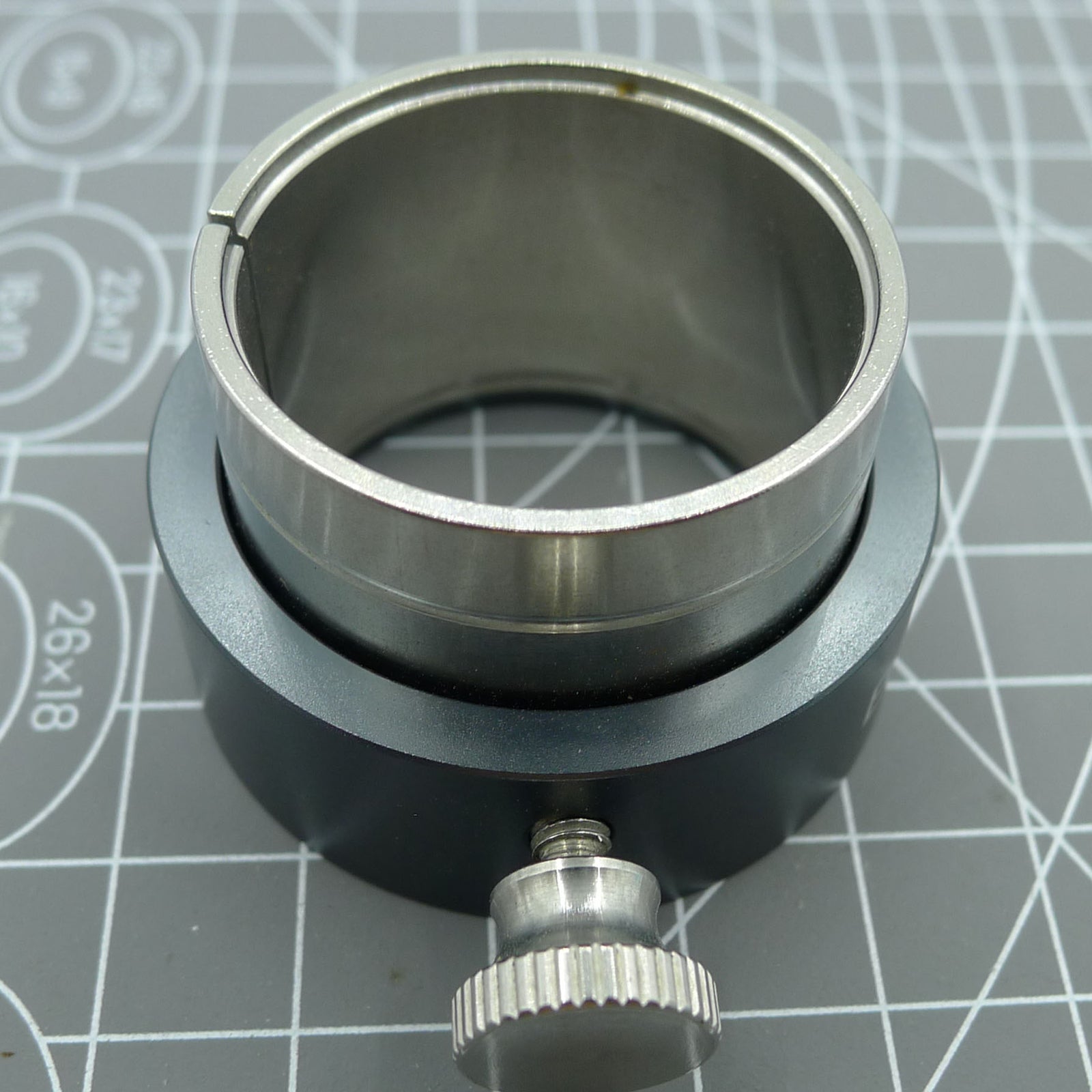 Reversible movement holder with knob for ETA 7750/7751, precise watch repair accessory