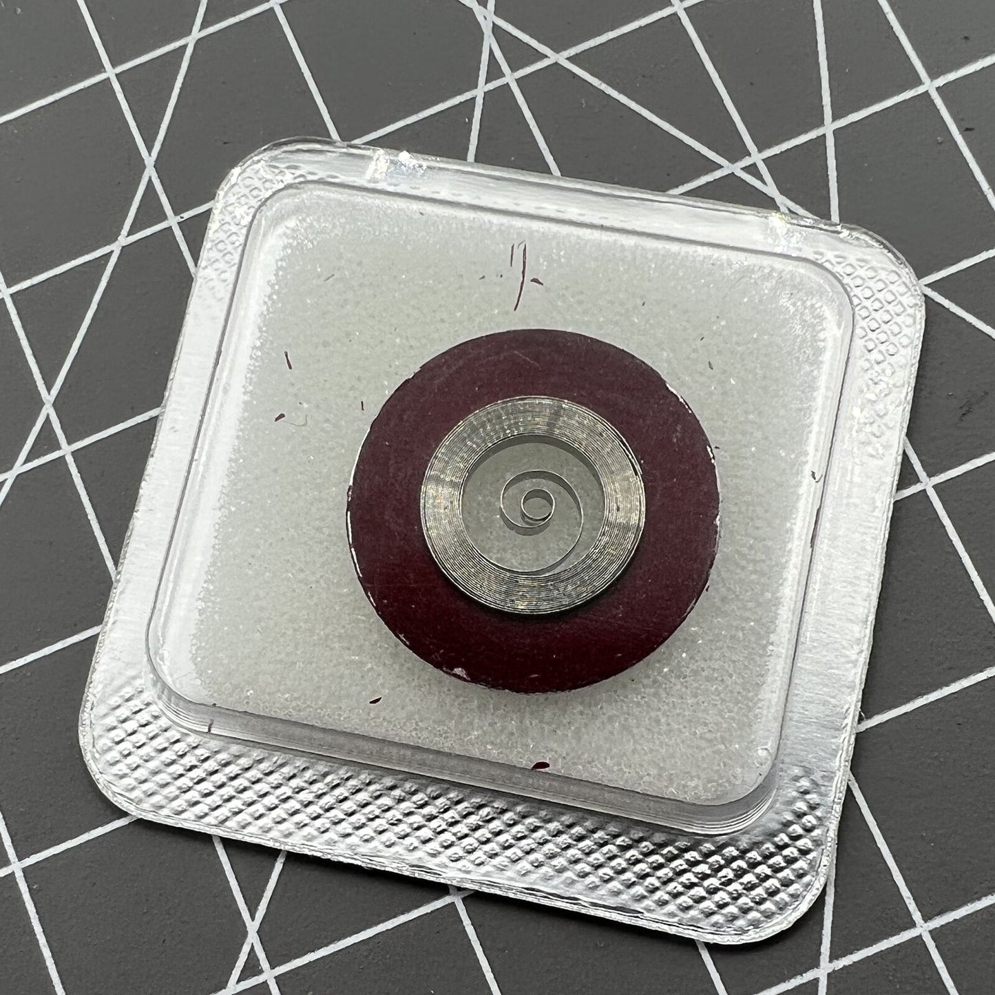 Replacement mainspring for ETA C07.111 and C07.121 movements, ensures precise watch performance.