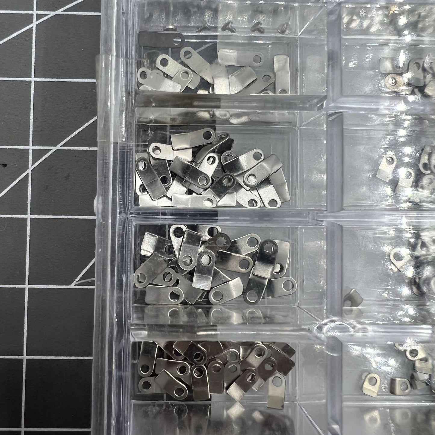 Watch Movement Casing Clamp Screw Washer for ETA 2824 2834, durable repair part.