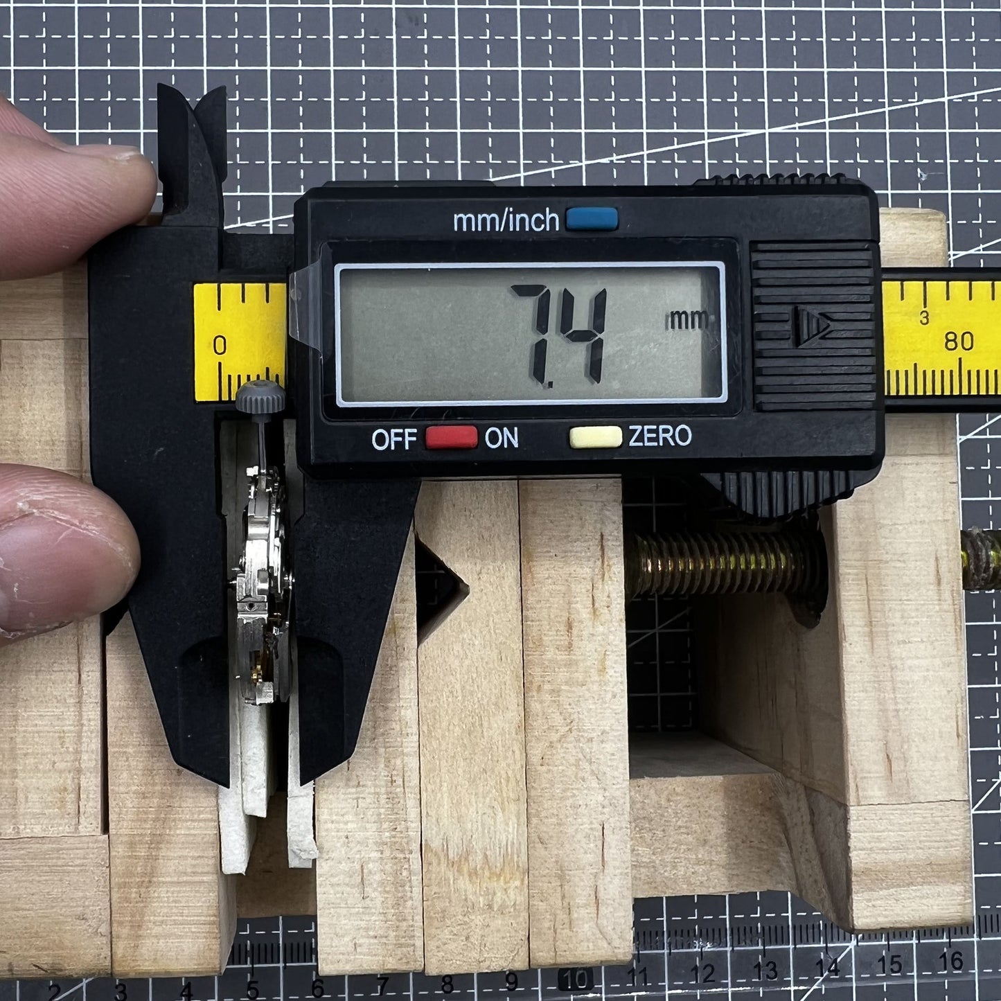 Automatikwerk Miyota Citizen 82S5 versilbert mechanisch