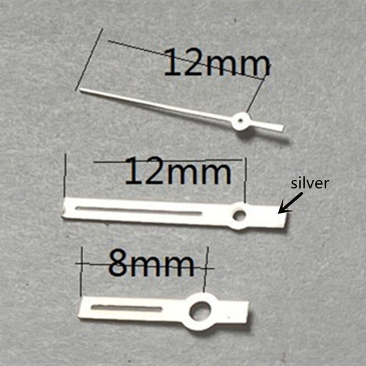 Hollow square pointed watch hands compatible with Miyota 2315 2035 2036, suitable for precise timekeeping.