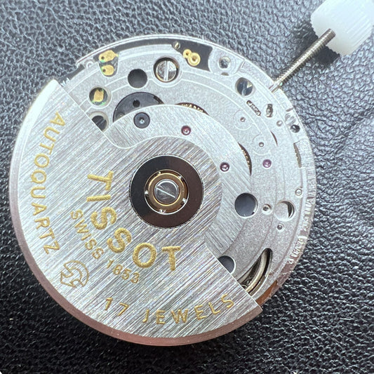Swiss Silver ETA 205.111 kinetic watch movement for precise timekeeping in watch repair