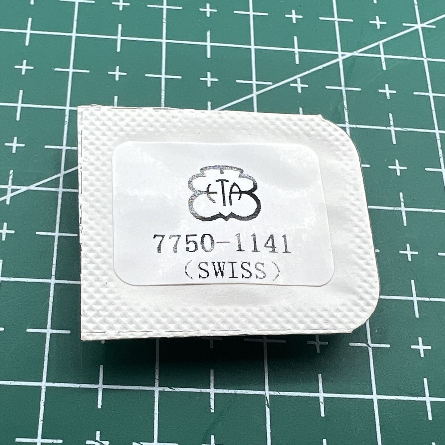 Swiss Made Original ETA7750 Calibre 1142 automatic main wheel bridge for watch movement repair.