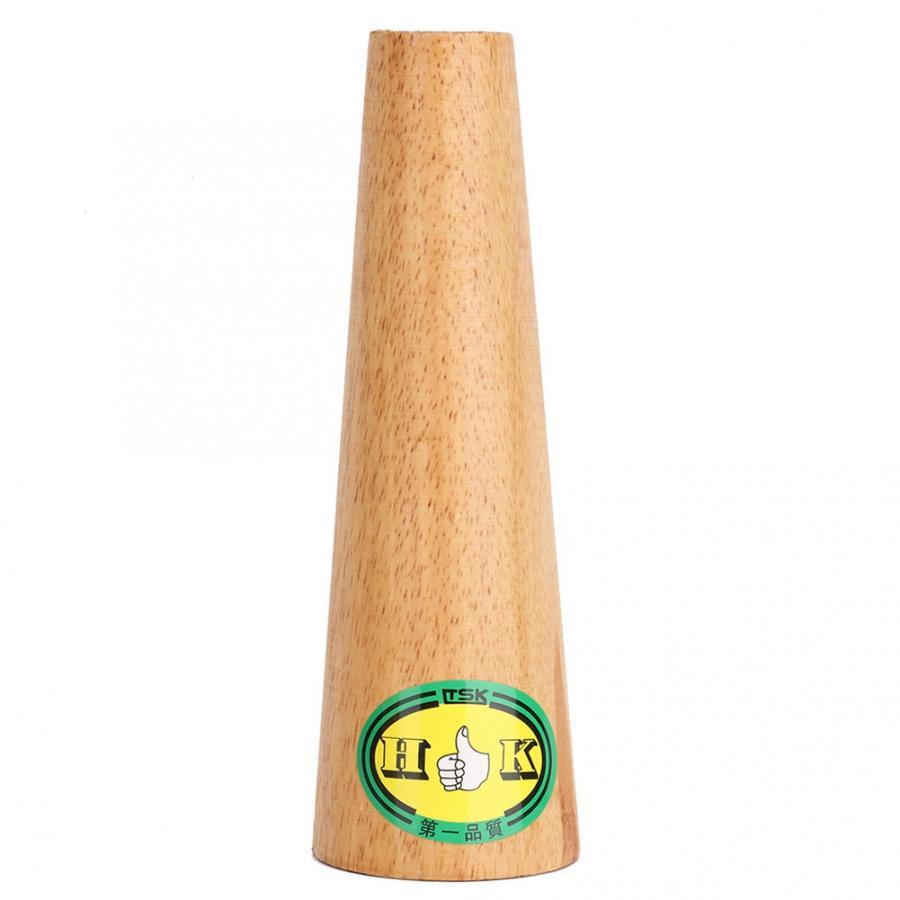 Round wooden bangle mandrel for accurate jewelry shaping and bracelet resizing.