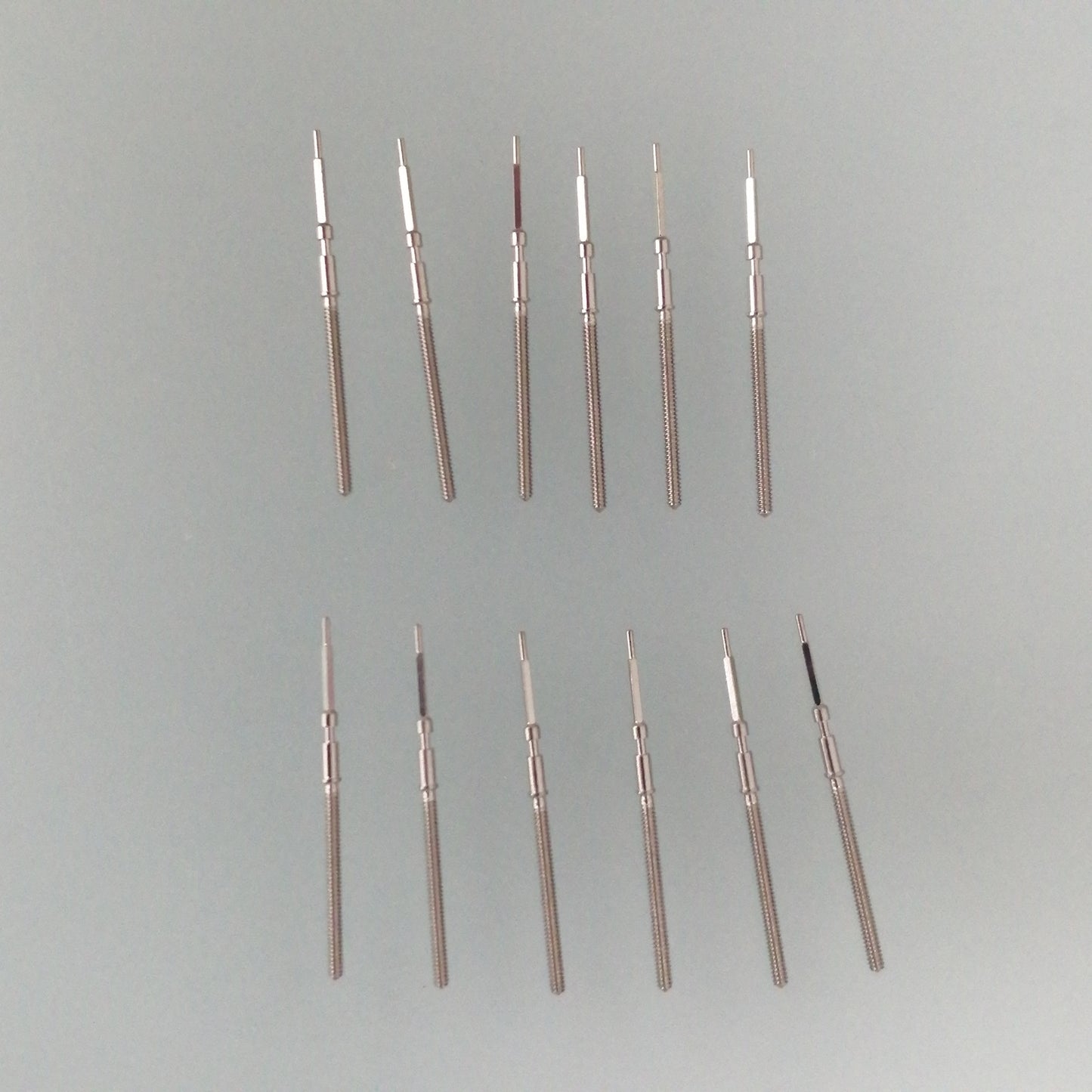 Winding stems for Ronda 3520.D and 3540.D movements, precise fit and durable.