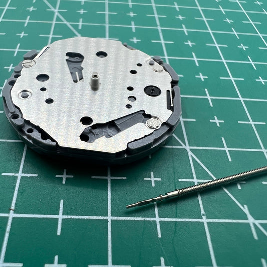Hattori Epson VD78 quartz watch movement, Japan-made, precision part for watch repairs and assembly.