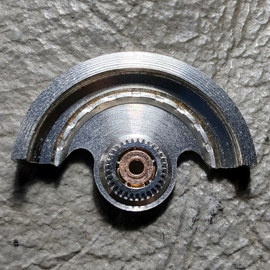 Rotor oscillating weight for ETA2671 movement, durable replacement watch part enhancing timepiece precision.