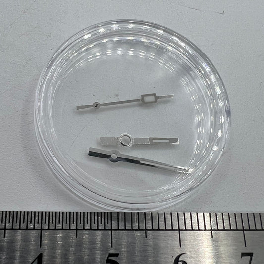 Green luminous watch hands for NH35A/NH36A movement, 8.5x12.5x13mm, precision fit by A104.