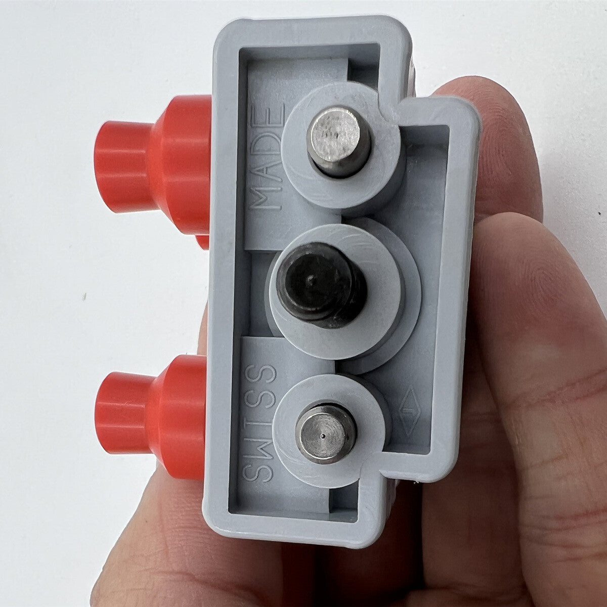 Bergeon 5090 waterproof watch case holder securing watches for precise repairs and assembly.