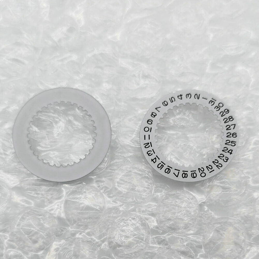 Roue de date blanche de remplacement fabriquée en Chine pour le mouvement RLX 3135