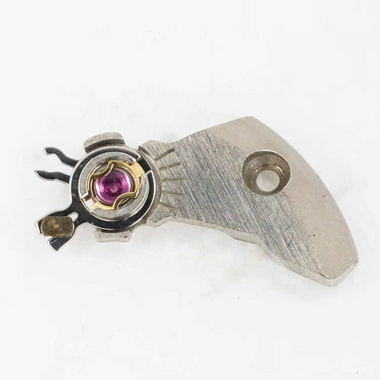 Silver splint of balance wheel for ETA2660 ETA2661 watch movement, precision replacement part.