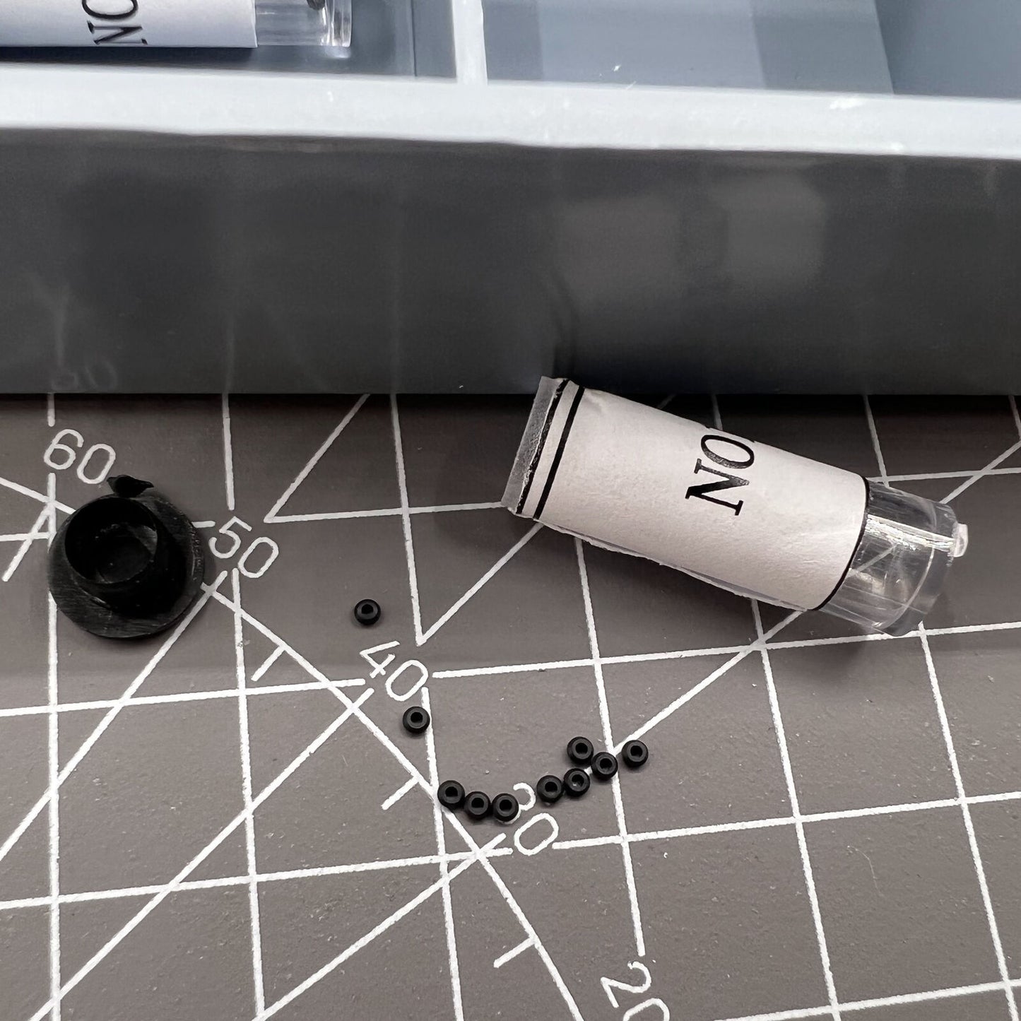 Special Glass Crystal Waterproof Mini D&E Ring for Watch Crown Seal Gasket