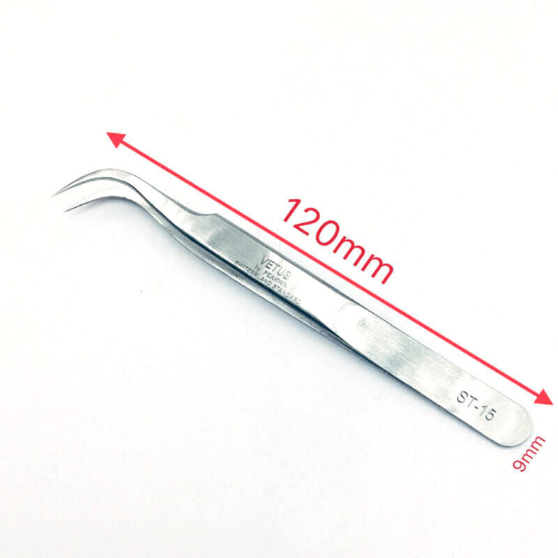 VETUS ST Series Non-Magnetic Tweezers Stainless Steel Tweezers 7024 Replacement