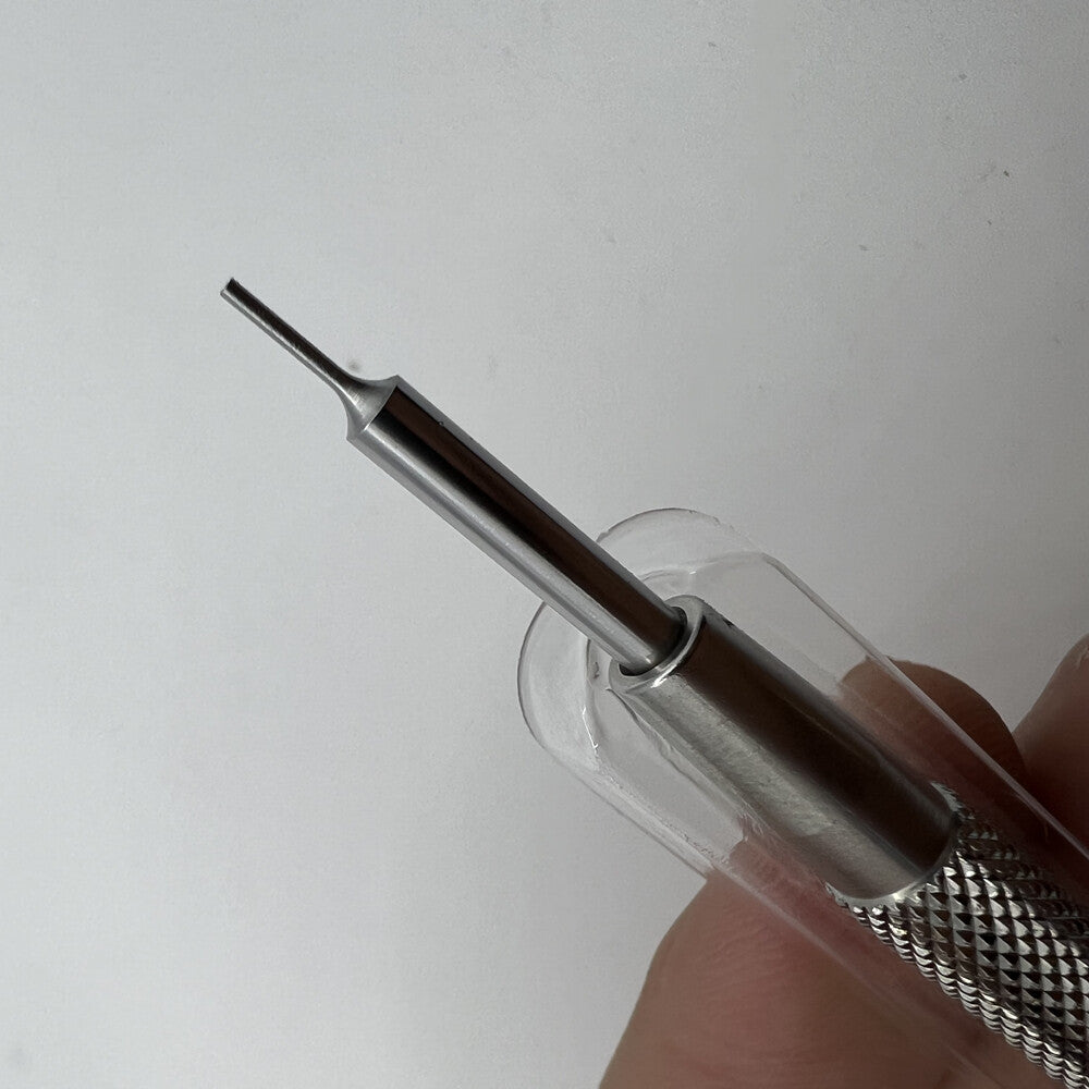 Bergeon 6767-S spring bar tool for precise watch bracelet fitting and removal, ideal for watchmakers.