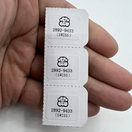 Golden Movement Watch Part Ref.9433 with Balance Stop Lever for ETA 2892