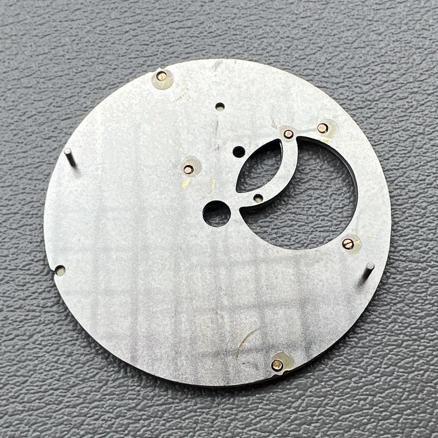 28.5mm Silver Font Modified Hollow Diving No Lume Watch Dial for NH39 Movement