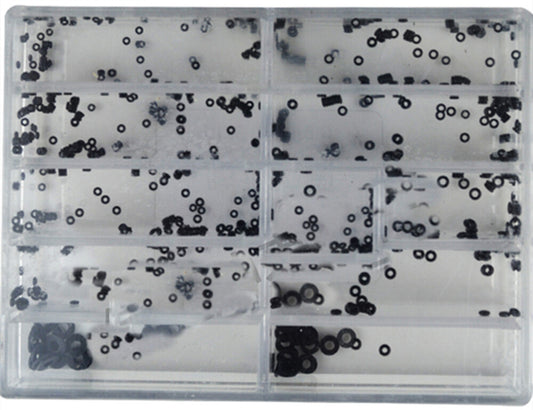 Rubber watch crown seal O-ring #1302 for waterproof watch gasket, durable replacement accessory.