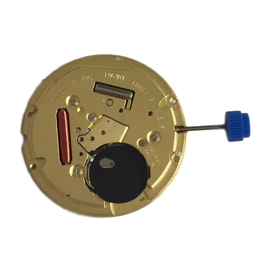 ETA F06.101 Quartz watch movement with 2 hands, precise timekeeping for watch accessories.