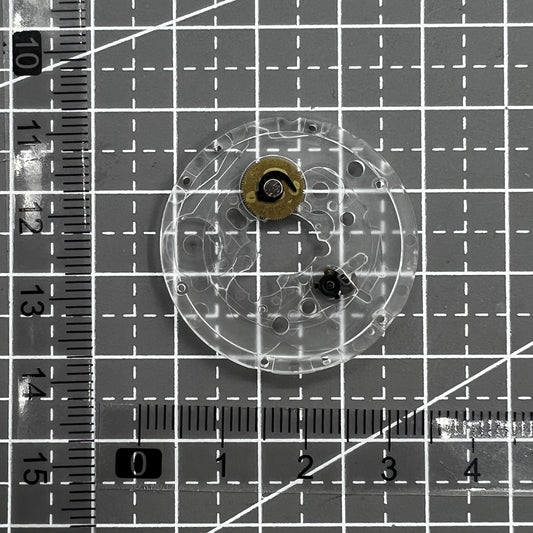 Date calendar wheel watch accessory with ETA C01.211 movement, precision bridge splint by #6437.