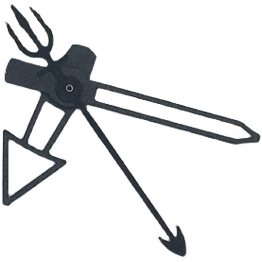 Green luminous watch hands set for NH35A/NH36A movement, 8.5x12x12mm, A50 brand accessory.